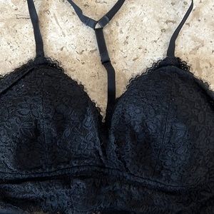 Aerie Lace Racerback Bralette. Size L
